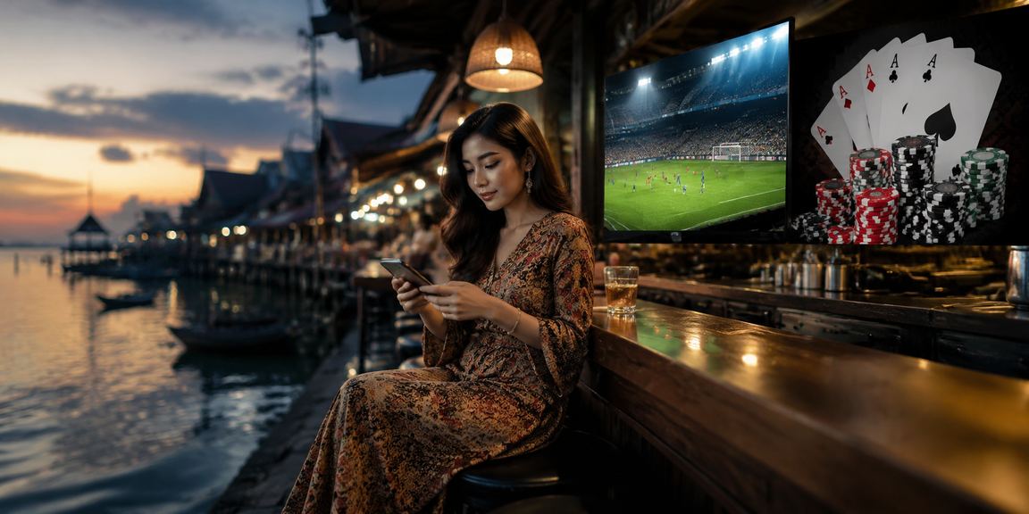 Pengguna Kota Bharu menggunakan aplikasi pertaruhan sukan 1utama pada peranti Android