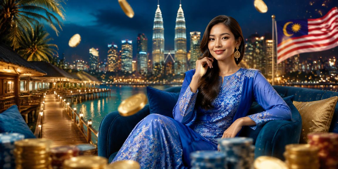 Hiburan kasino eksklusif di Kuala Lumpur dengan pakaian baju kurung