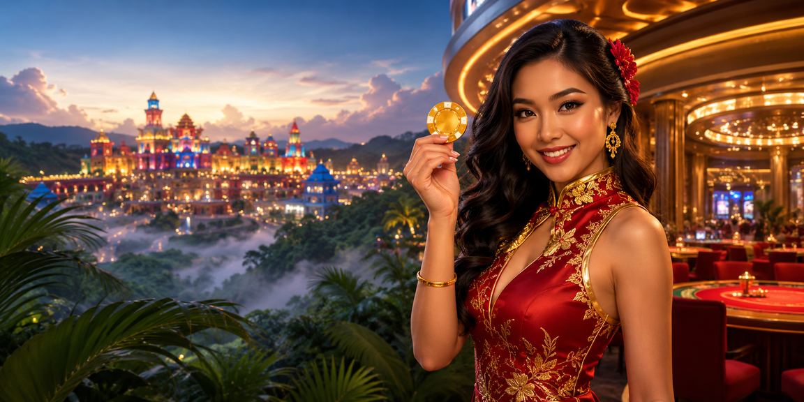 Suasana pertaruhan gaya Melayu di Malaysia dengan kasino dalam talian